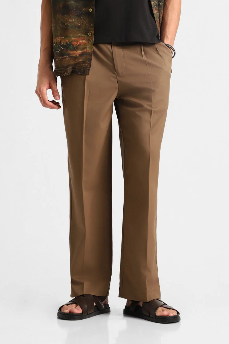 سنيتش Stretch Relaxed Fit Trousers